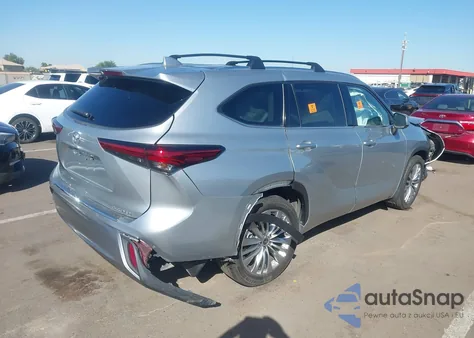 2023 Toyota Highlander Platinum z USA, uszkodzony, nr VIN 5TDKDRAH5PS506100